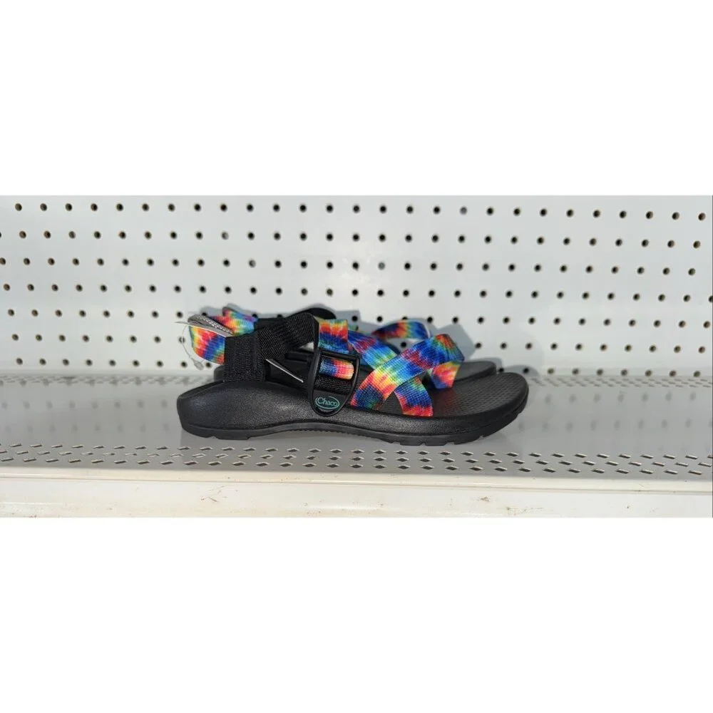 Chaco Z/1 Ecotread Boys Youth Athletic Outdoor Sandals Size 4 Tie Dye